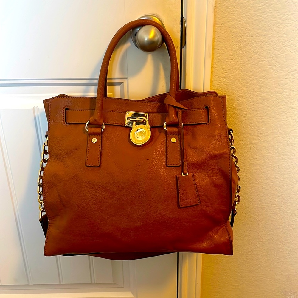 🆕 MICHAEL KORS Large Hamilton Tote 💕